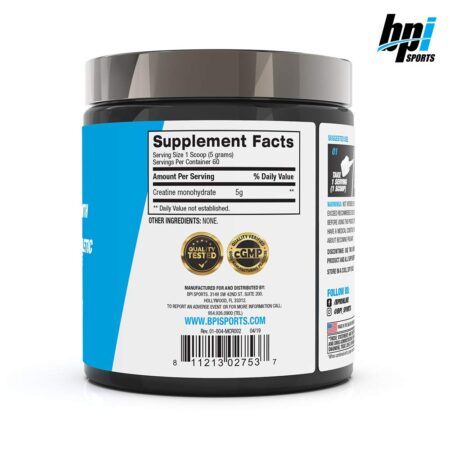 BPI Sports Micronized Creatine - 60 Servings - Image 2