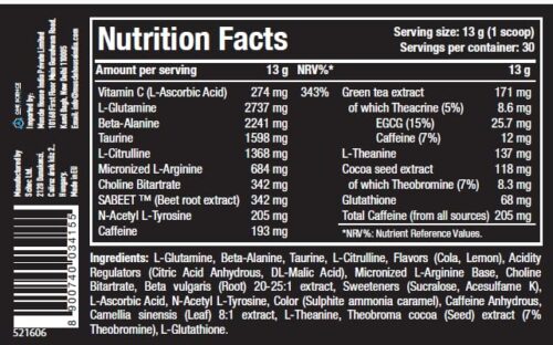 One Science Ghost Pre Workout - 30 Servings - Image 3
