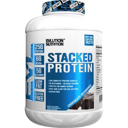 Evlution Nutrition ( EVL ) Stacked Protein (Chocolate, 4lb)