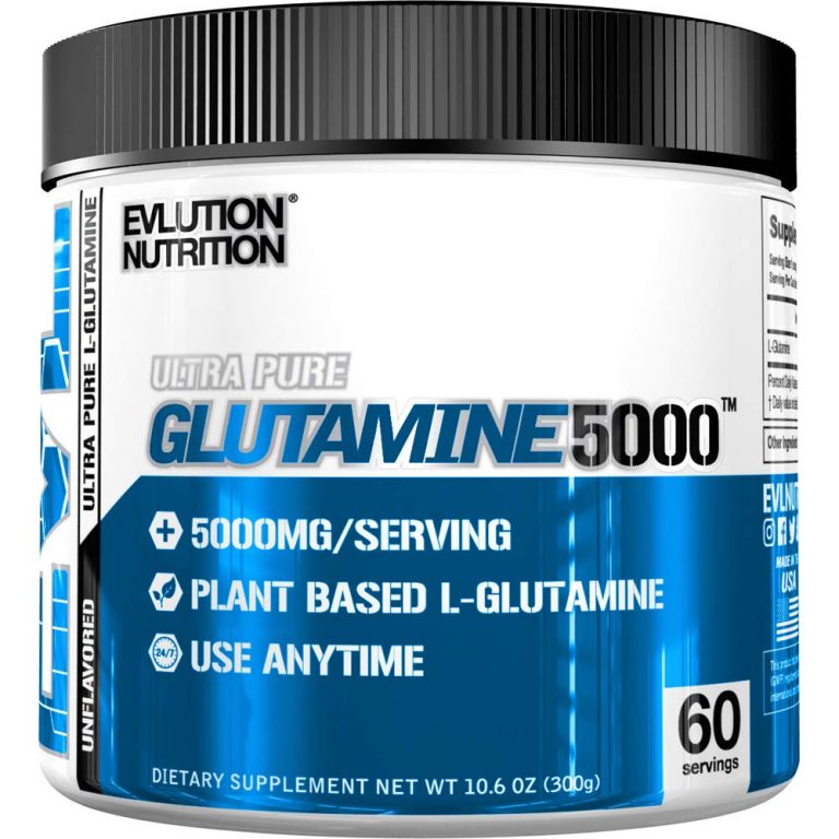 Evlution Nutrition ( EVL ) Glutamine 5000 60 Serving