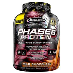 MuscleTech Phase 8 Protein (Milk Chocolate, 4.6lb)