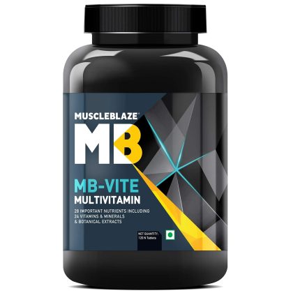 MuscleBlaze MB-VITE Multivitamin (120 Tablets)