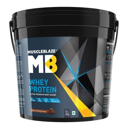 MuscleBlaze 100% Whey Protein (8.8lb/4kg)