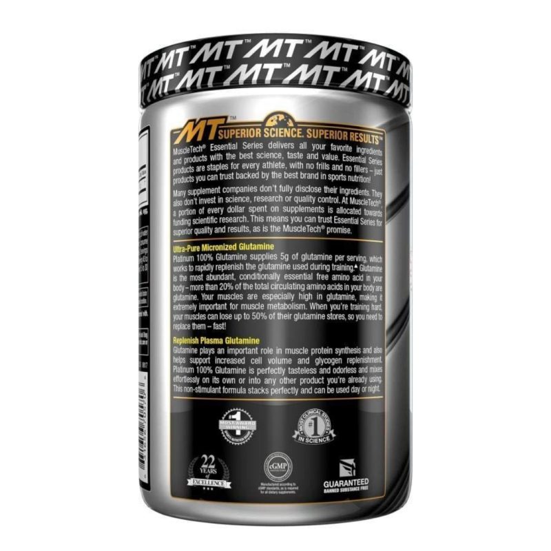 nutriara MuscleTech Platinum Glutamine