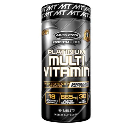 MuscleTech Multi Vitamin (Unflavored, 90 tablet)