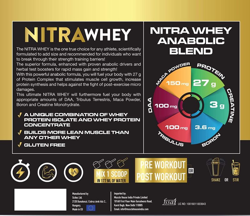 One Science Nutrition (OSN) Nitra Whey (5Lb) nutriara