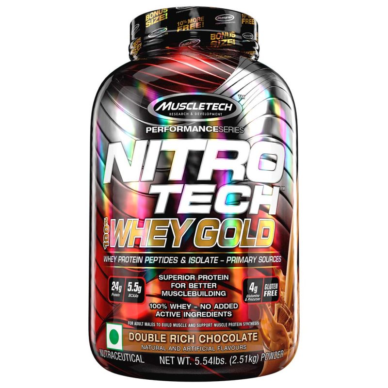 nitrotech whey gold protein nutriara
